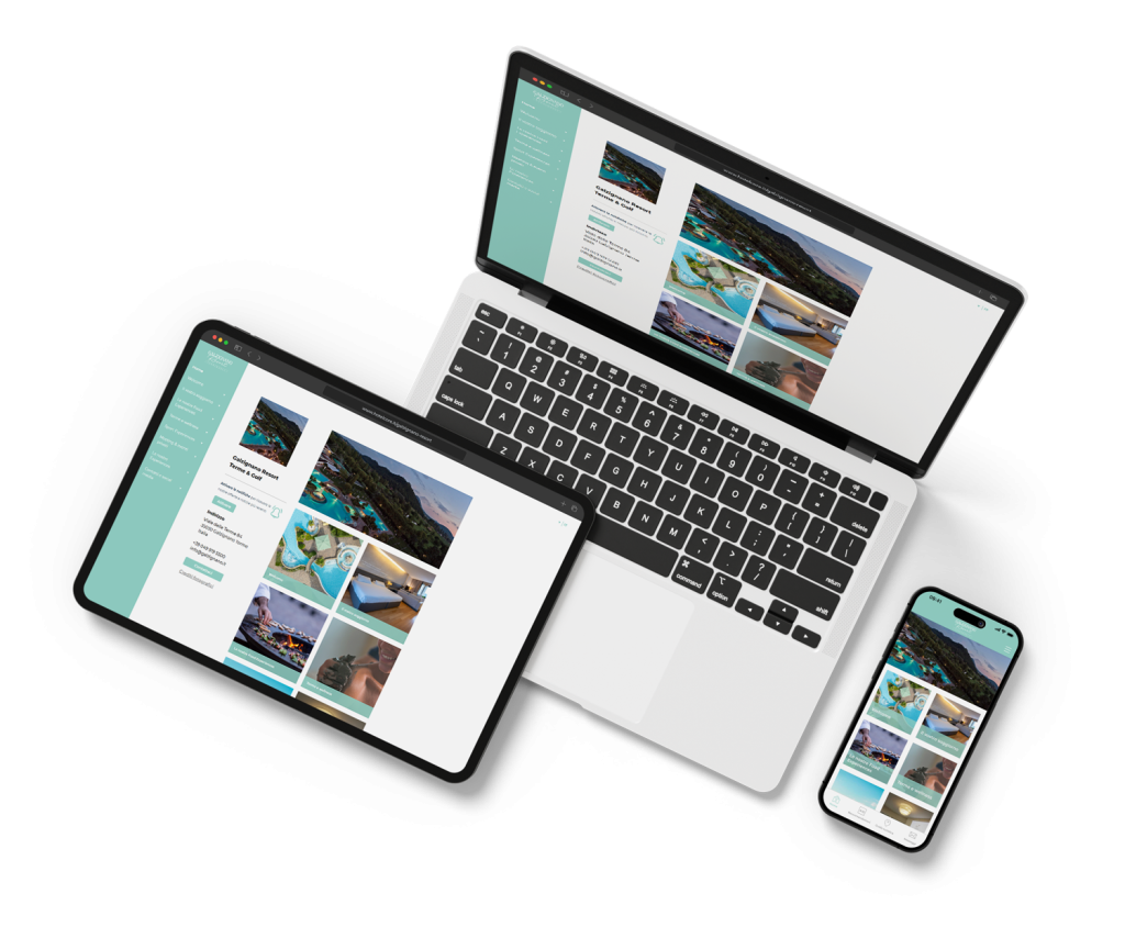 Guida digitale per gli ospiti responsive